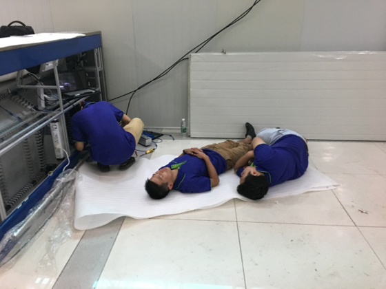 抢修遭台风重创的九洲港口岸，广发(中国)guangfa·官方网页版,义不容辞！