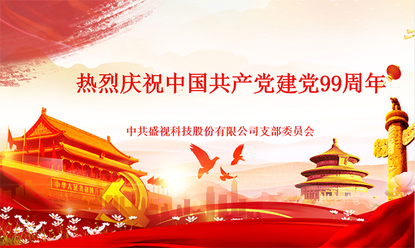 盛视党建动态|广发(中国)guangfa·官方网页版,党组织开展庆祝建党99周年主题党日活动
